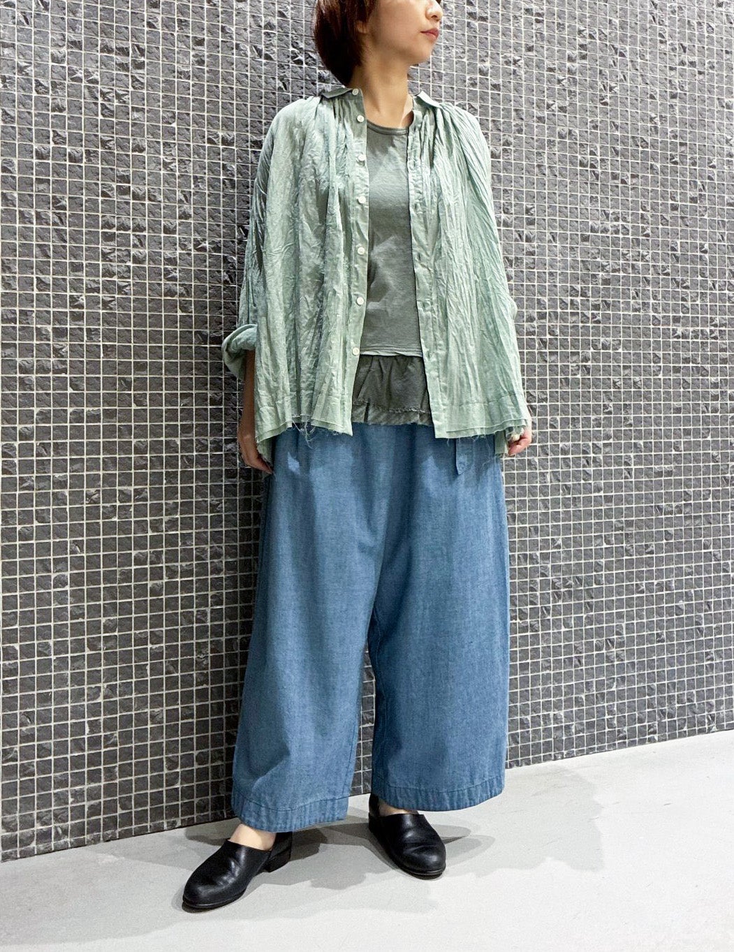 36 サックスブルー/36size：スタッフ148㎝