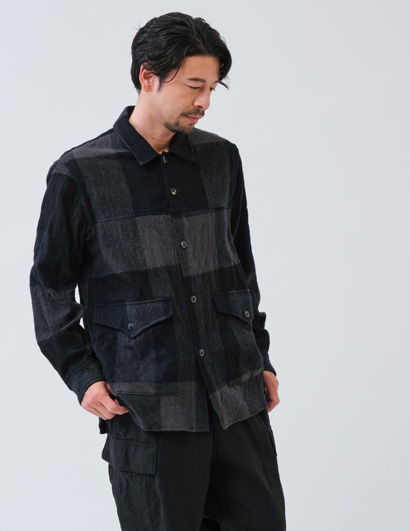 53 チャコール　Msize：モデル180㎝
